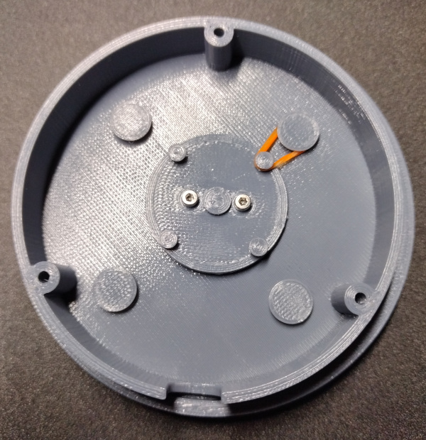 First rubber band installed