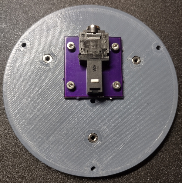 PCB attached to switch bottom